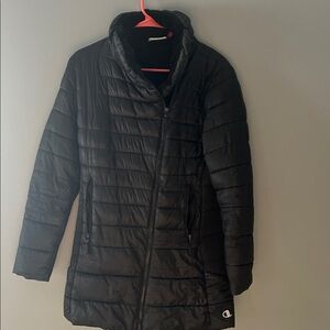 Champion Women's Quilted Black Puffer Coat